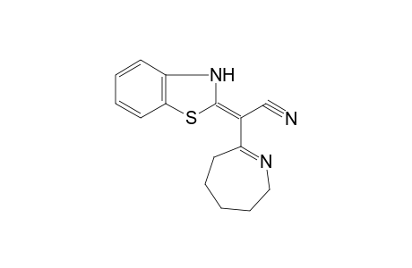 2H-Azepine-7-acetonitrile, .alpha.-[1,3-benzothiazol-2(3H)-yliden]-3,4,5,6-tetrahydro-