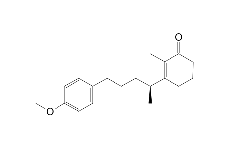 3-[(1S)-4-(4-methoxyphenyl)-1-methyl-butyl]-2-methyl-cyclohex-2-en-1-one