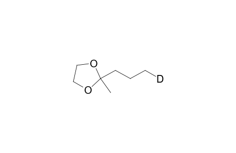 2-(3-Deuteriopropyl)-2-methyl-1,3-dioxolane