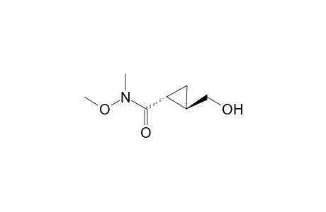 (1R,2R)-2-(hydroxymethyl)-N-methoxy-N-methylcyclopropanecarboxamide