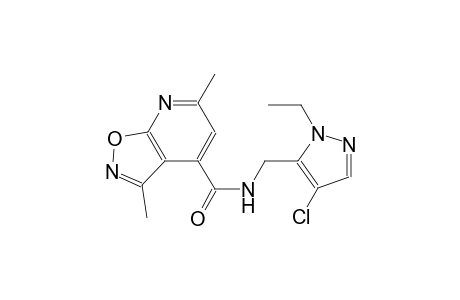 isoxazolo[5,4-b]pyridine-4-carboxamide, N-[(4-chloro-1-ethyl-1H-pyrazol-5-yl)methyl]-3,6-dimethyl-