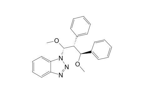 (1R*,2S*,3R*)-3-(BENZOTRIAZOL-1-YL)-1,3-DIPHENYL-1,3-DIMETHOXYPROPANE