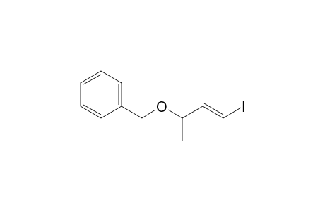 [(E)-3-iodo-1-methyl-allyloxy]methylbenzene
