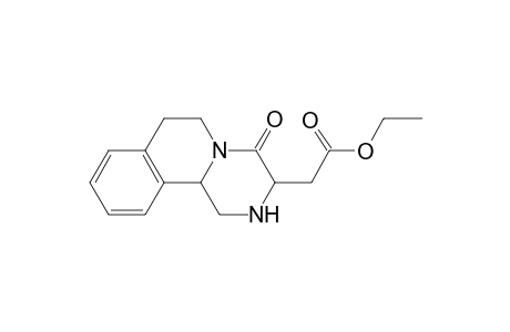 Ethyl (4-oxo-1,3,4,6,7,11b-hexahydro-2H-pyrazino[2,1-a]isoquinolin-3-yl)acetate