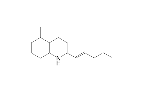 2-Pentenyl-5-methyldecahydroquinoline
