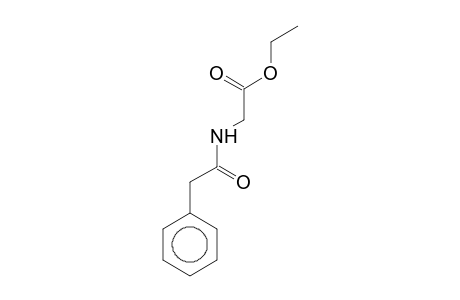 Ethyl [(phenylacetyl)amino]acetate