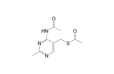 4-acetamido-2-methyl-5-pyrimidinemethanethiol, acetate