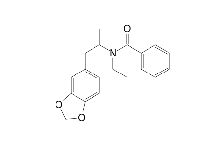 N-Benzoyl-N-ethyl-3,4-methylenedioxyamphetamine