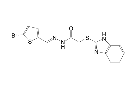 acetic acid, (1H-benzimidazol-2-ylthio)-, 2-[(E)-(5-bromo-2-thienyl)methylidene]hydrazide