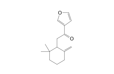 2-(2,2-DIMETHYL-6-METHYLIDENE-CYCLOHEXYL)-1-(3-FURANYL)-ETHANONE;PALLESCENSONE