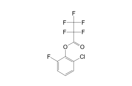 2-Chloro-6-fluorophenol, pentafluoropropionate