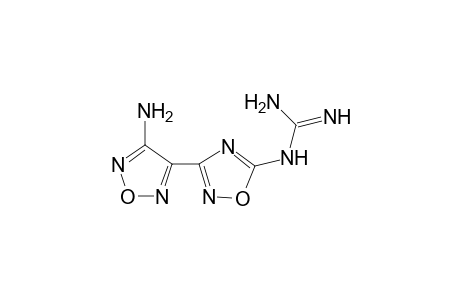 N-[3-(4-Amino-1,2,5-oxadiazol-3-yl)-1,2,4-oxadiazol-5-yl]guanidine