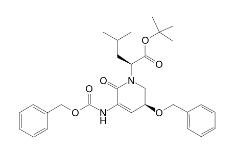 (5S)-5-Benzyloxy-3-benzyloxycarbonylamino-N-[(1S)-1-(tert-butoxycarbonyl)-3-methylbutyl]-.delta.(3)-piperidin-2-one