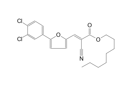 2-propenoic acid, 2-cyano-3-[5-(3,4-dichlorophenyl)-2-furanyl]-, octylester, (2E)-