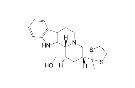 [(3R,4R,6R)-3-(2-Methyl-[1,3]dithiolan-2-yl)-1,2,3,4,6,7,12,12b-octahydro-indolo[2,3-a]quinolizin-1-yl]-methanol