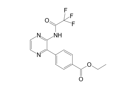 Ethyl 4-{3-[(trifluoroacetyl)amino]pyrazin-2-yl}benzoate