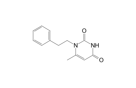 6-methyl-1-phenethyl-pyrimidine-2,4-quinone