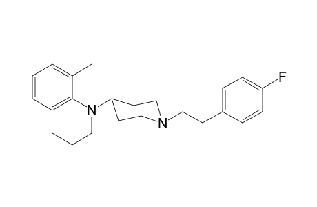1-[2-(4-Fluorophenyl)ethyl]-N-2-methylphenyl-N-propylpiperidin-4-amine