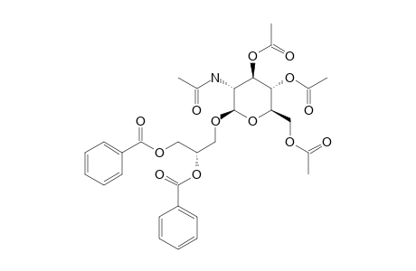(2'S)-2',3'-DIBENZOYLOXY-3,4,6-TRI-O-ACETYL-2-ACETYLAMINO-2-DEOXY-BETA-D-GLUCOSIDE