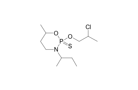 2-(2-CHLOROPROPOXY)-2-THIONO-3-SEC-BUTYL-6-METHYL-1,3,2-OXAAZAPHOSPHORINANE
