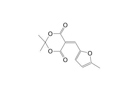 1,3-dioxane-4,6-dione, 2,2-dimethyl-5-[(5-methyl-2-furanyl)methylene]-