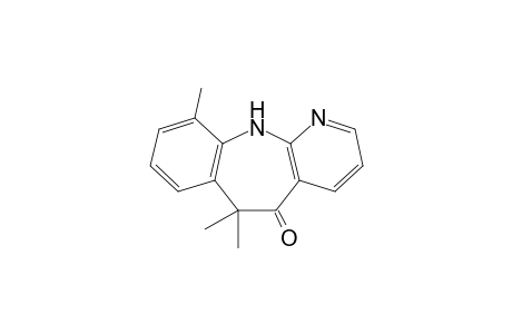 6,6,10-Trimethyl-5,6-dihydro-11H-benzo[f]pyrido[2,3-b]azepin-5-one