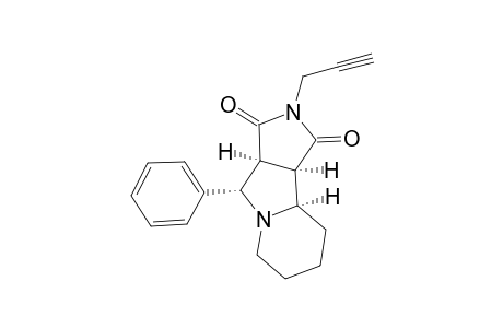 endo-8-Phenyl-2-prop-2-ynyl-1,2,3,3a.alpha.,4.beta.,6,7,8,9,9a.alpha.,9b.alpha.-decahydro-1H-pyrrolo[3,4-a]indolizine-1,3-dione