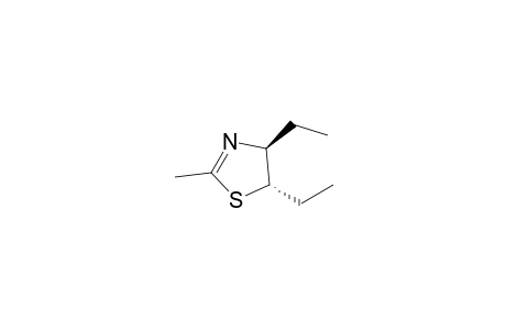 (4S,5S)-4,5-Diethyl-2-methyl-4,5-dihydro-1,3-thiazole