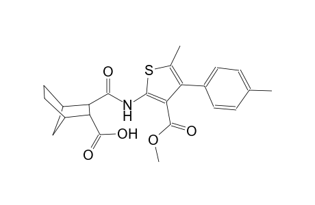 3-thiophenecarboxylic acid, 2-[[(3-carboxybicyclo[2.2.1]hept-2-yl)carbonyl]amino]-5-methyl-4-(4-methylphenyl)-, methyl ester