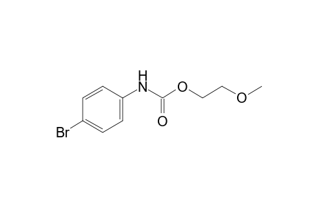 2-methoxyethanol, p-bromocarbanilate