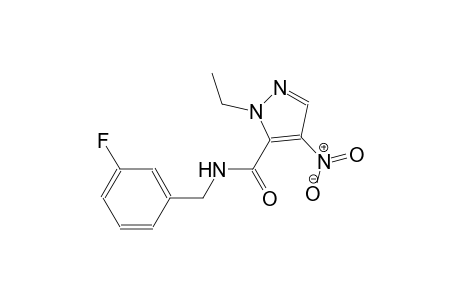 1-ethyl-N-(3-fluorobenzyl)-4-nitro-1H-pyrazole-5-carboxamide