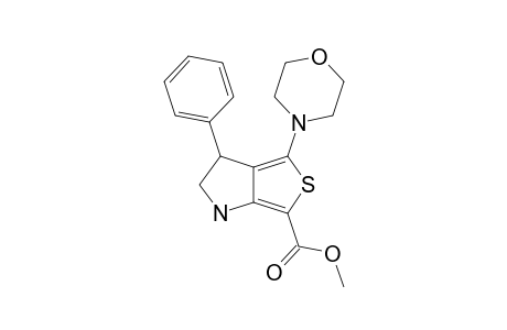 METHYL-2,3-DIHYDRO-4-MORPHOLINO-3-PHENYL-1H-THIENO-[3,4-B]-PYRROLE-6-CARBOXYLATE