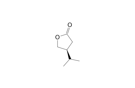 2(3H)-Furanone, dihydro-4-(1-methylethyl)-, (S)-