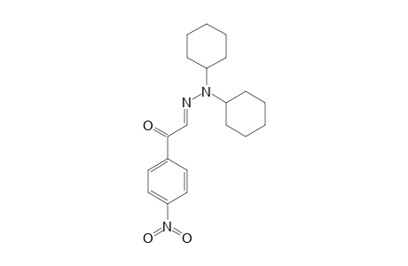 1-(4-NITROPHENYL)-GLYOXAL-2-DICYCLOHEXYLHYDRAZONE