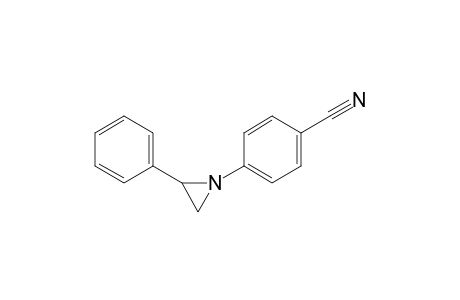 4-(2-phenyl-1-aziridinyl)benzonitrile