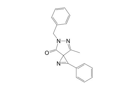 5-Benzyl-7-methyl-2-phenyl-1,5,6-triazaspiro[2.4]hepta-1,6-dien-4-one