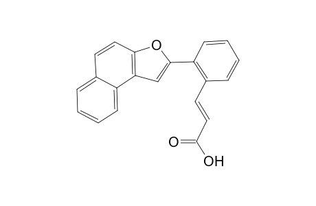 cis-3-[2'-{2-[naphtho[2,1-b]furanyl]}phenyl]-propenoic acid