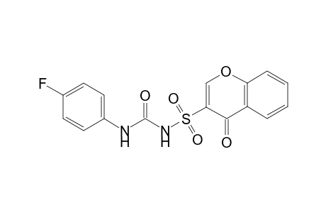 1-(4-fluorophenyl)-3-(4-ketochromen-3-yl)sulfonyl-urea