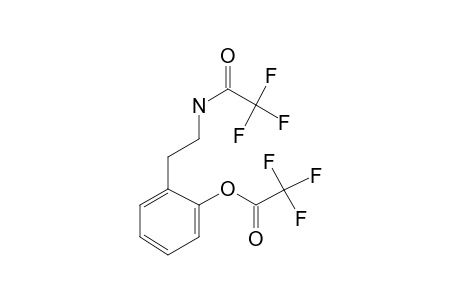 2-(2-Hydroxyphenyl)ethylamine, di-tfa