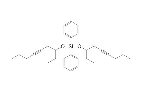 Silane, diphenyldi(non-5-yn-3-yloxy)-