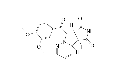 (4aR,4bS,7aR,8S)-8-(3,4-dimethoxybenzoyl)-7a,8-dihydro-4aH-pyrrolo[3',4':3,4]pyrrolo[1,2-b]pyridazine-5,7(4bH,6H)-dione