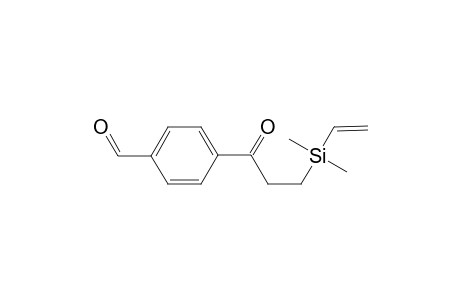 3-Oxo-3-(4-formylphenylpropyl)dimethylvinylsilane