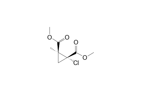 (R*,S*)-Dimethyl 1-chloro-2-methylcyclopropane-1,2-dicarboxylate