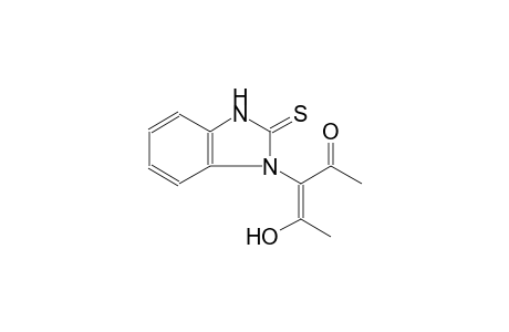 (3Z)-4-hydroxy-3-(2-thioxo-2,3-dihydro-1H-benzimidazol-1-yl)-3-penten-2-one