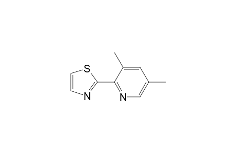 2-(2-Thiazolyl)-3,5-dimethylpyridine