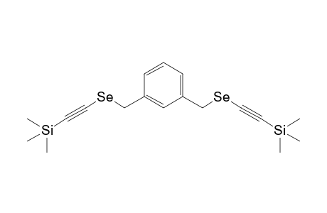 1,3-Bis{[(trimethylsilyl)ethynylselenyl]methyl}benzene
