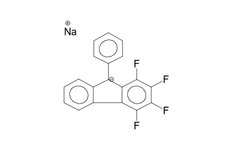 SODIUM 1,2,3,4-TETRAFLUORO-9-PHENYL-9-FLUORENATE