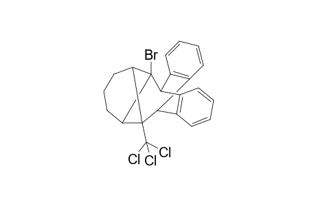 12,14-Propano-9,10[1',3']-endo-cyclobutanthracene, 11-bromo-9,10,11,12,13,14-hexahydro-13-(trichloromethyl)-