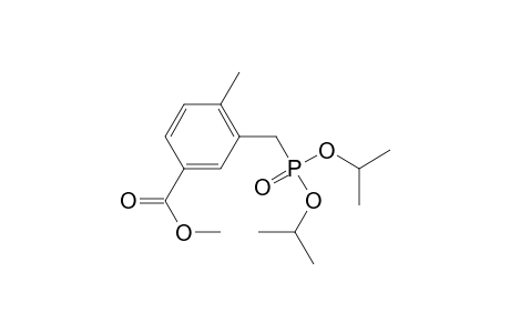 diisopropyl 3-methoxycarbonyl-6-methylbenzylphosphonate