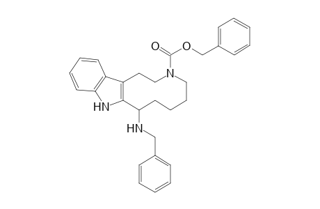 (RS)-1-Benzamino-6-benzoxycarbonyl-6-azacyclodeca[5,4-b]indole